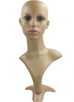 VK 276516777259 ml 300x411 - Vrteča glava plastična za hrambo lasulj z make up-om VK-PT3