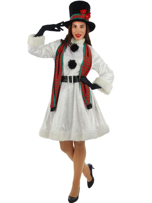 441157 600x800 - Božični ženski kostum sneg SNEŽAKINJA