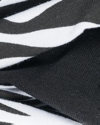 Braid band zebra-black
